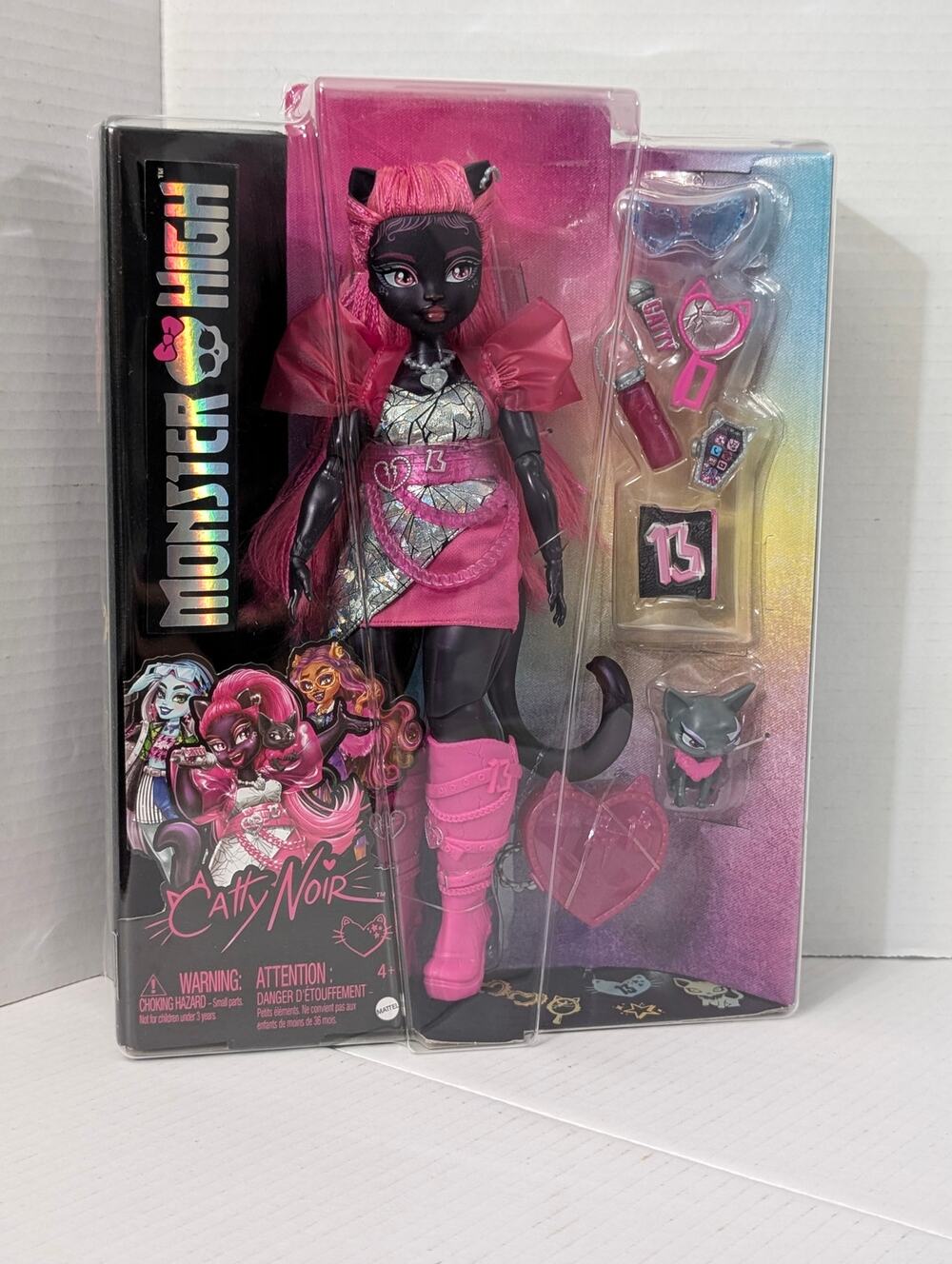 Mattel Monster High G3 Catty Noir Doll Popstar Werecat HXH76 New